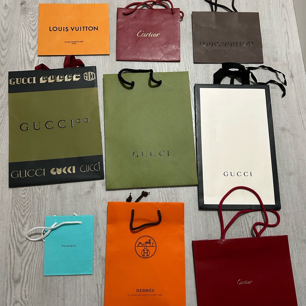 Luxury Designer Shopping Bags